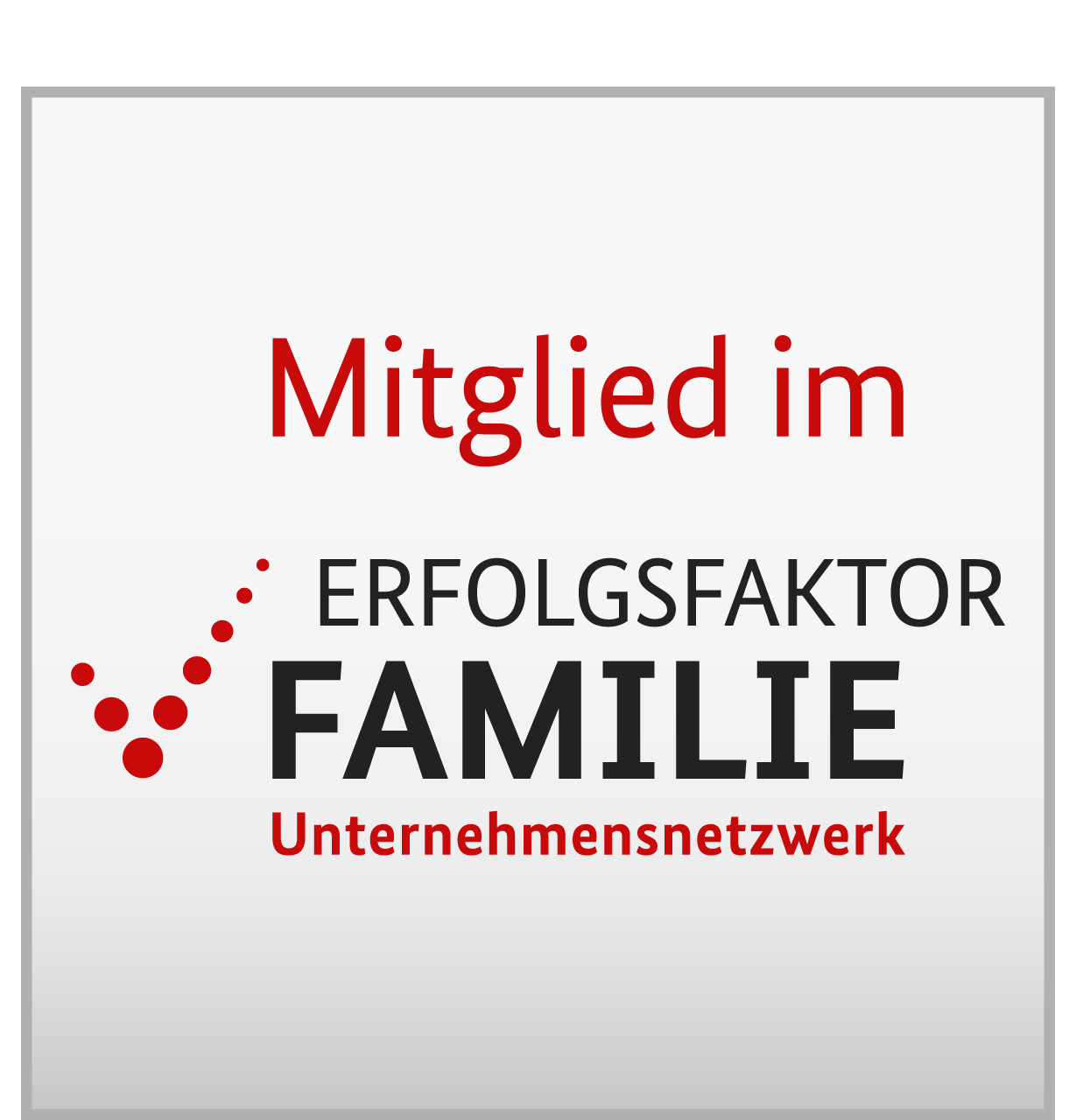 Erfolgsfaktor Familie