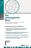 Der Pädagogische Blick, Ausgabe 4/2020