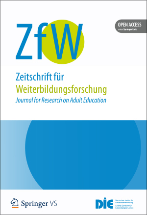 Zeitschrift für Weiterbildungsforschung