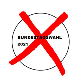 Bundestagswahl 2021 Kreuz