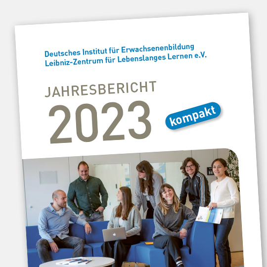 Cover DIE-Jahresbericht kompakt