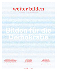 Vorschaubild Cover Heft 3/2024 Bilden für die Demokratie