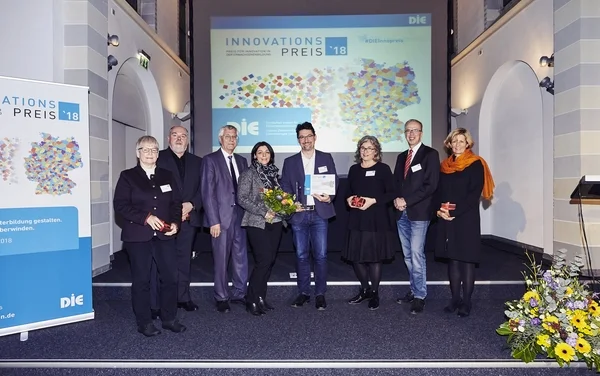 Preisverleihnung Innovationspreis 2018 "Lern@Fest - LLL in der Region Villach-Umland"