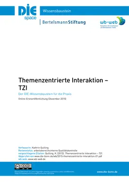 Themenzentrierte Interaktion – TZI