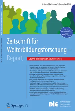 Erfolg als Professionalitätsmerkmal?