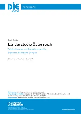 Länderstudie Österreich