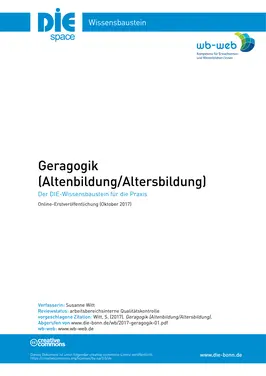 Geragogik