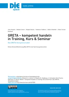 GRETA – kompetent handeln in Training, Kurs & Seminar