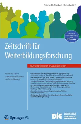 Numeracy – eine unterschätzte Domäne der Grundbildung?