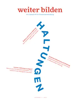 Haltung und selbsteinschließende Professionalität