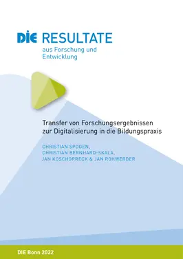Transfer von Forschungsergebnissen zur Digitalisierung in die Bildungspraxis