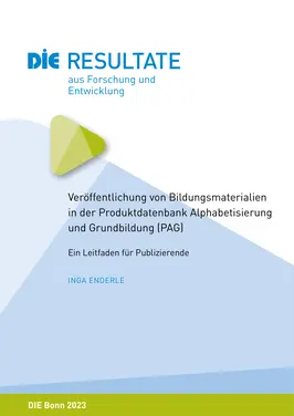 Veröffentlichung von Bildungsmaterialien in der Produktdatenbank Alphabetisierung und Grundbildung (PAG)