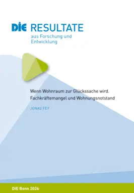 Wenn Wohnraum zur Glückssache wird. Fachkräftemangel und Wohnungsnotstand